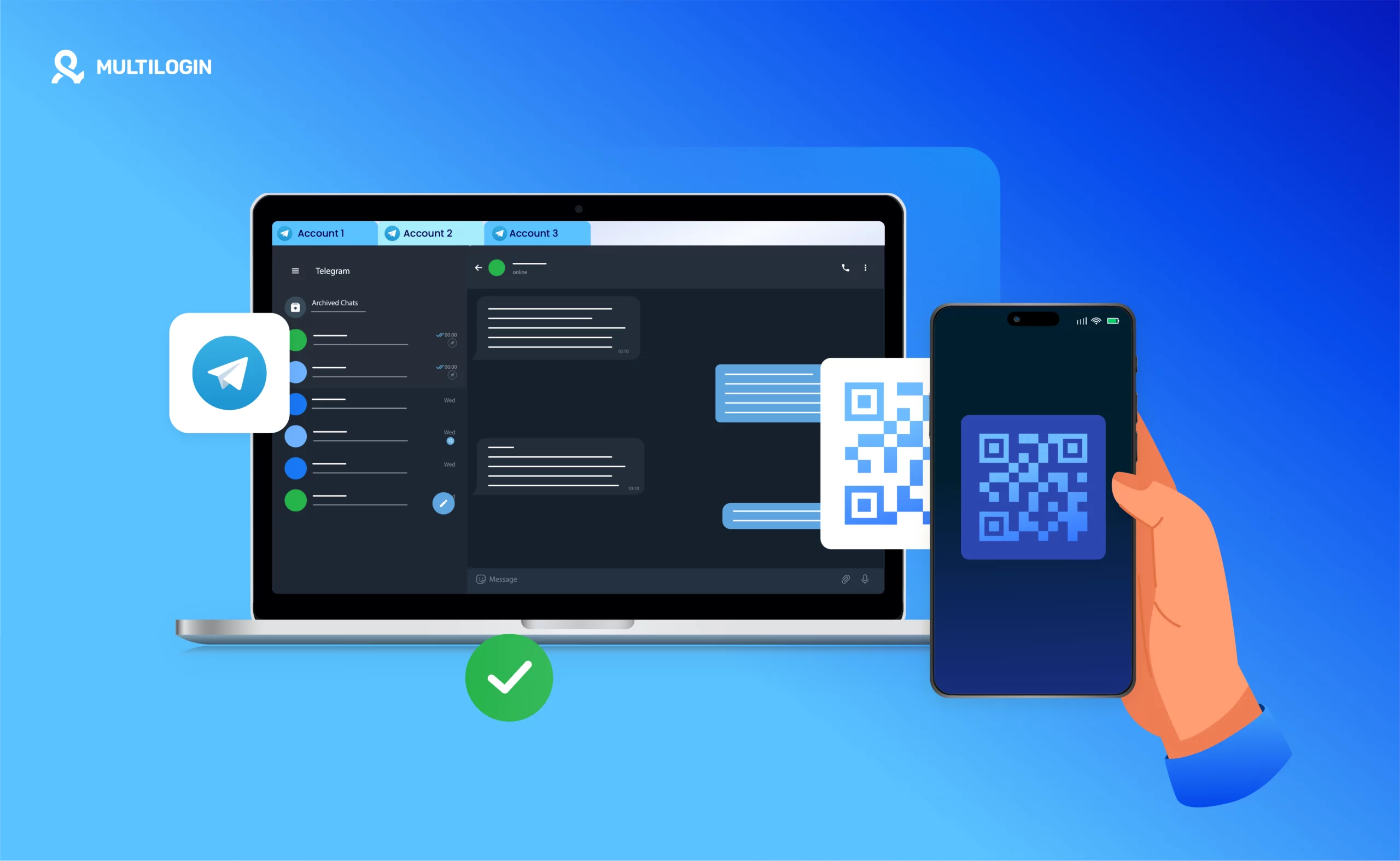 After a contact appears on Telegram, use Telegram number filtering to improve efficiency.